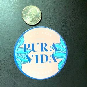 Pura vida sticker